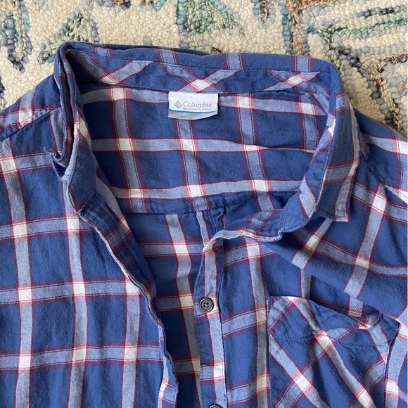 Columbia Plaid Flannel Shirt - Picture 2 of 5